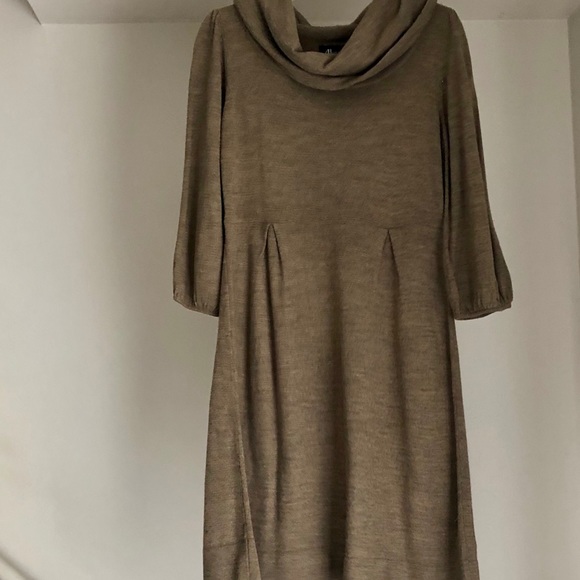 AB Studio Cowl Neck Sweater Dress - Picture 2 of 7